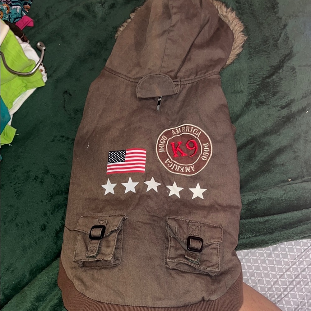 DOGO Army Hooded Jacket